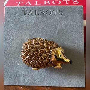 Talbots | 💛 Gold Hedgehog Brooch💛